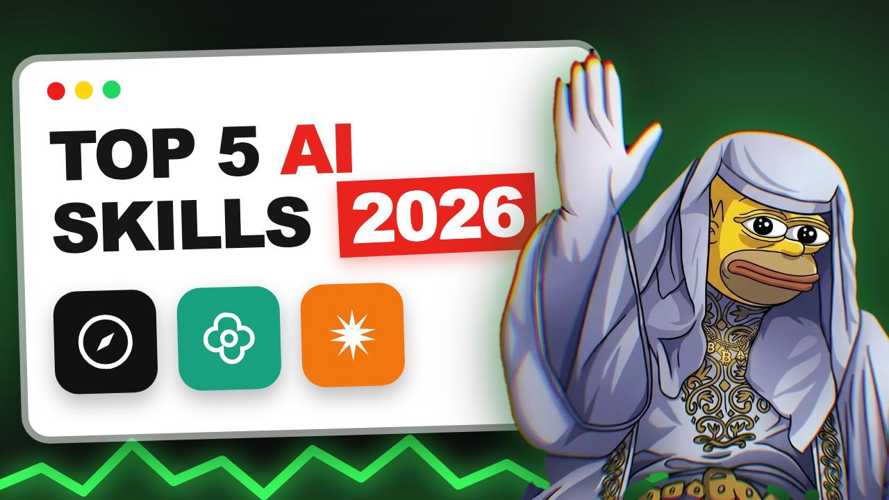 Homer channel creative about five AI skills for 2026